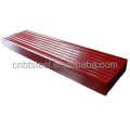 Chinese manufacturers PPGI Pre Roofing Sheet/Galvanized Corrugated roofing panels